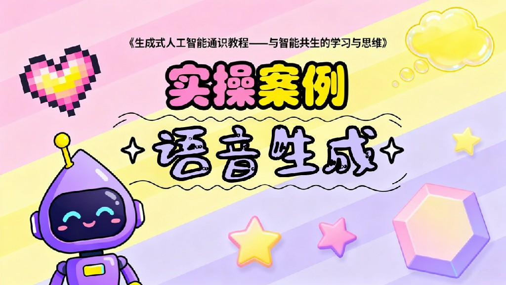 语音生成-案例实操